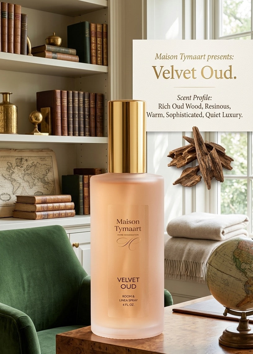 Velvet Oud – Premium Resinous Oud Home Fragrance